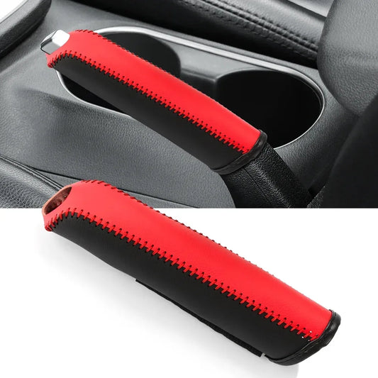 Handbremsabdeckung Set aus PU-Leder – SwissGlanzGarage Autopflege Schweiz