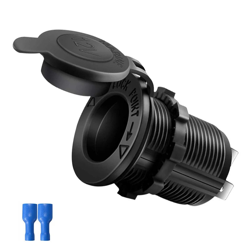 Auto Cigarette Lighter Socket 12V-24V Wasserdicht Plug