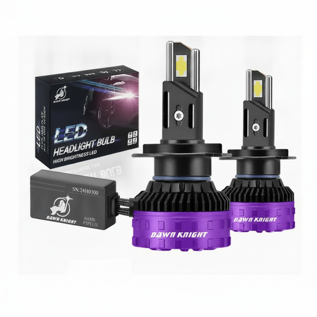 DAWNKNIGHT K5C H7 H4 LED Lampe 4300K 110W – mit LED-Licht