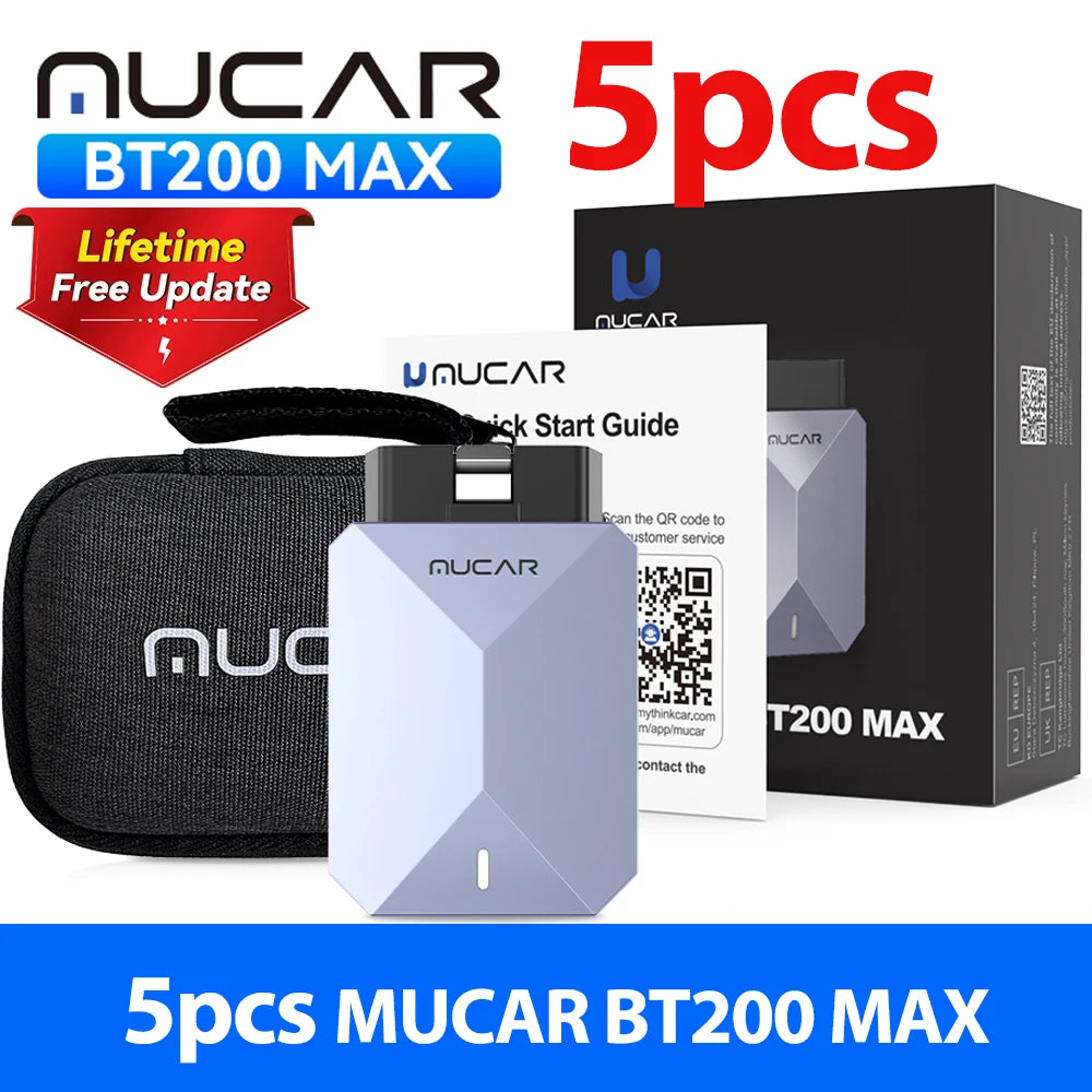 MUCAR BT200 Max OBD2 Scanner