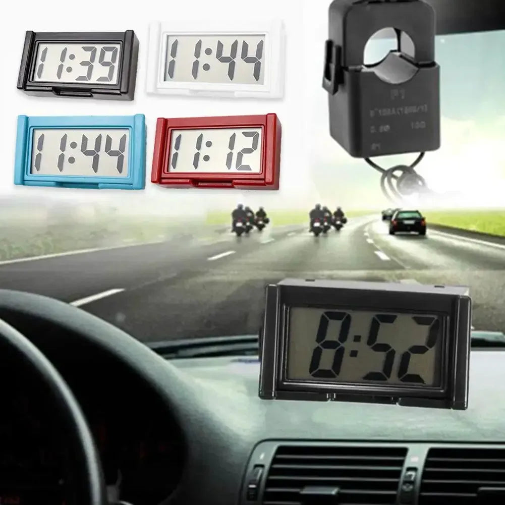 Mini Digital Auto Armaturenbrett Uhr – SwissGlanzGarage Autopflege Schweiz