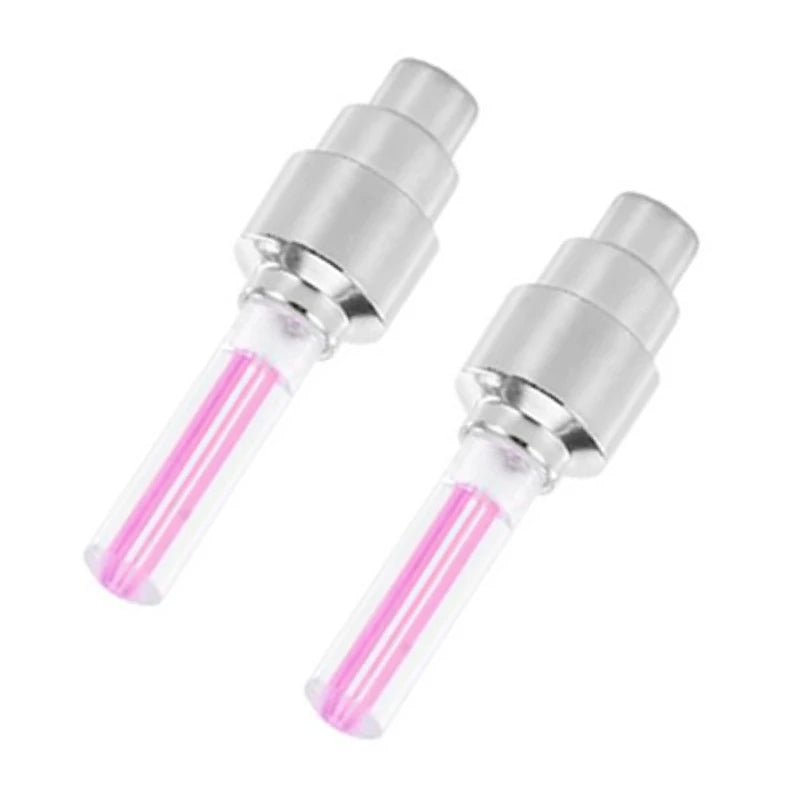 LED Ventilkappen Set für Auto und Fahrrad