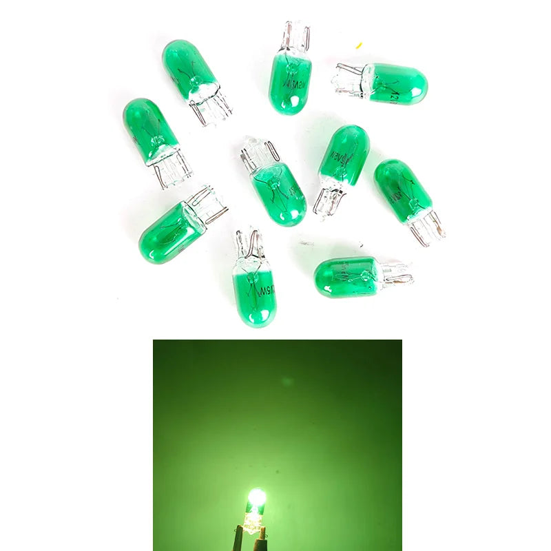 T10 W5W 12V 5W Signal-Lampe Glas 10er Set