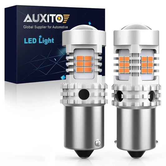 AUXITO BA15S P21W LED Blinker Amber – SwissGlanzGarage Autopflege Schweiz