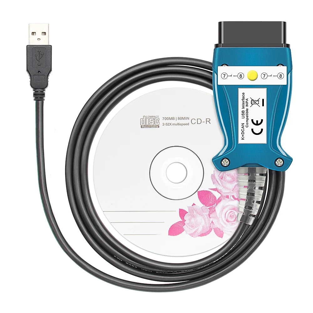 K+DCAN OBD2 USB Interface Kabel