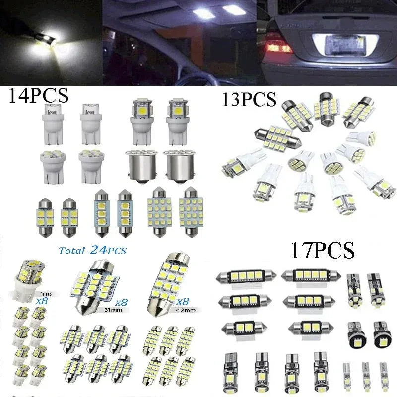 Universal Auto LED-Innenbeleuchtung Set – SwissGlanzGarage Autopflege Schweiz