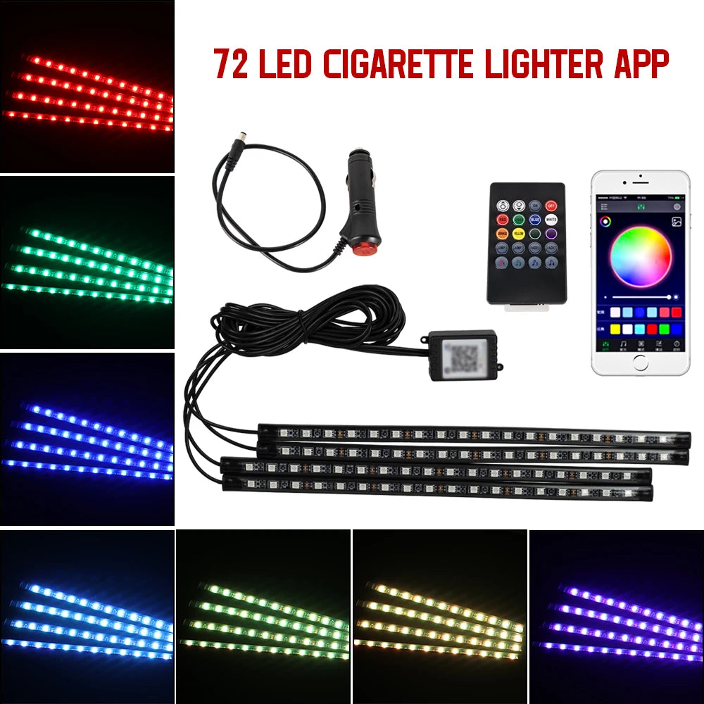 LED Fussraumbeleuchtung Set