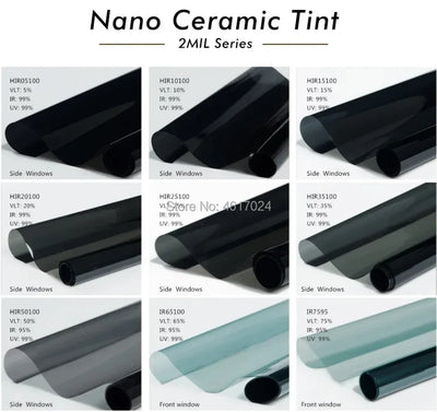 Nano Keramikfolie Hitzeschutz Auto 50cmX300cm – SwissGlanzGarage Autopflege Schweiz