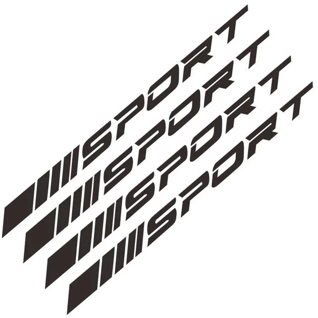 Sport Racing Auto-Felgen Aufkleber