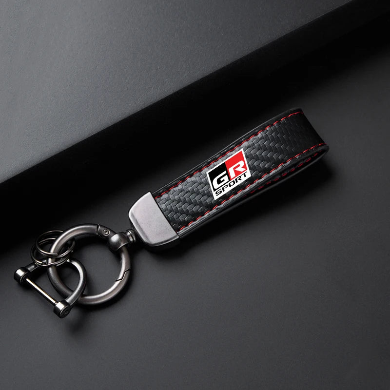 Auto-Leder Schlüsselanhänger GR Sport Gazoo Racing