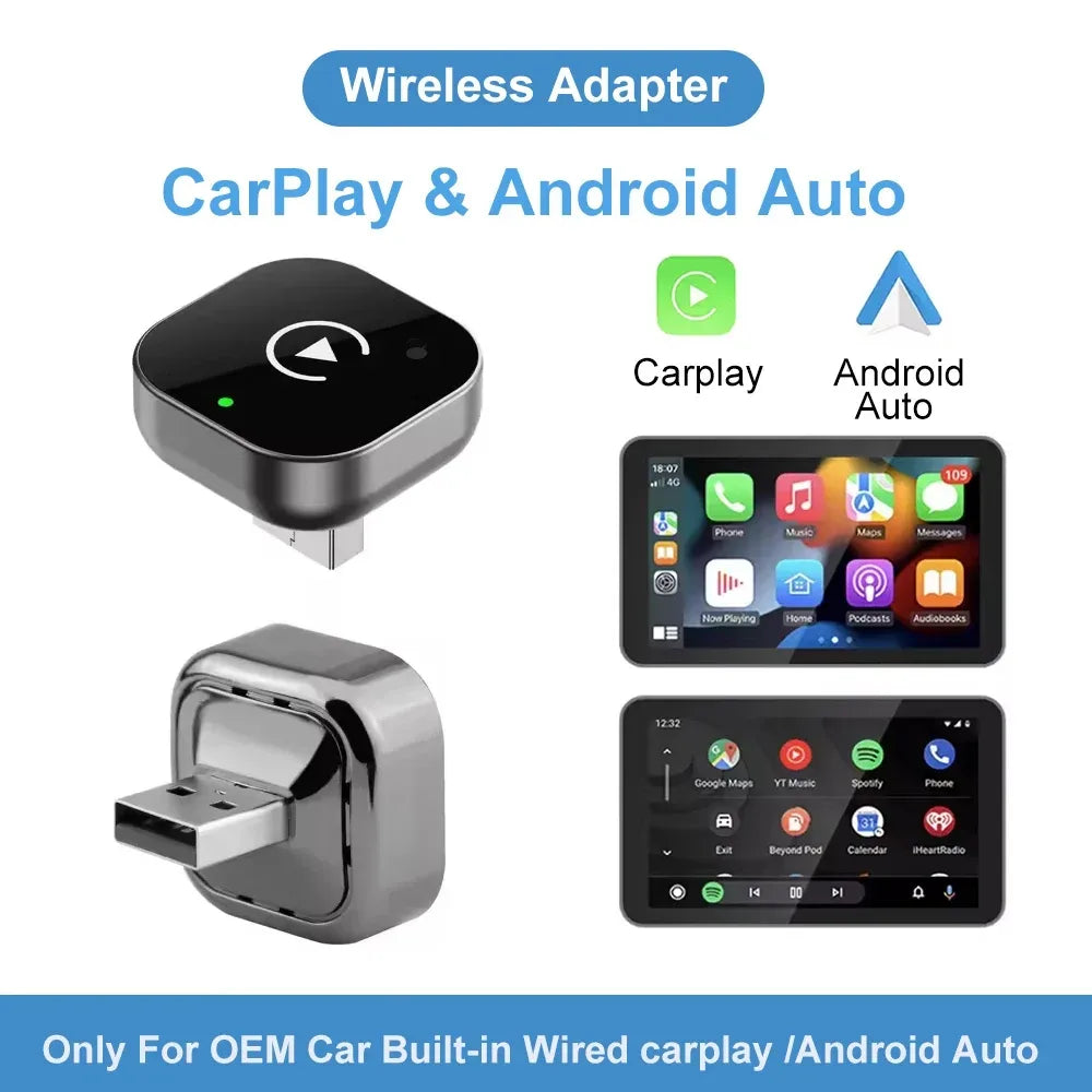 Kabellos CarPlay Adapter 2-in-1 Dongle – SwissGlanzGarage Autopflege Schweiz