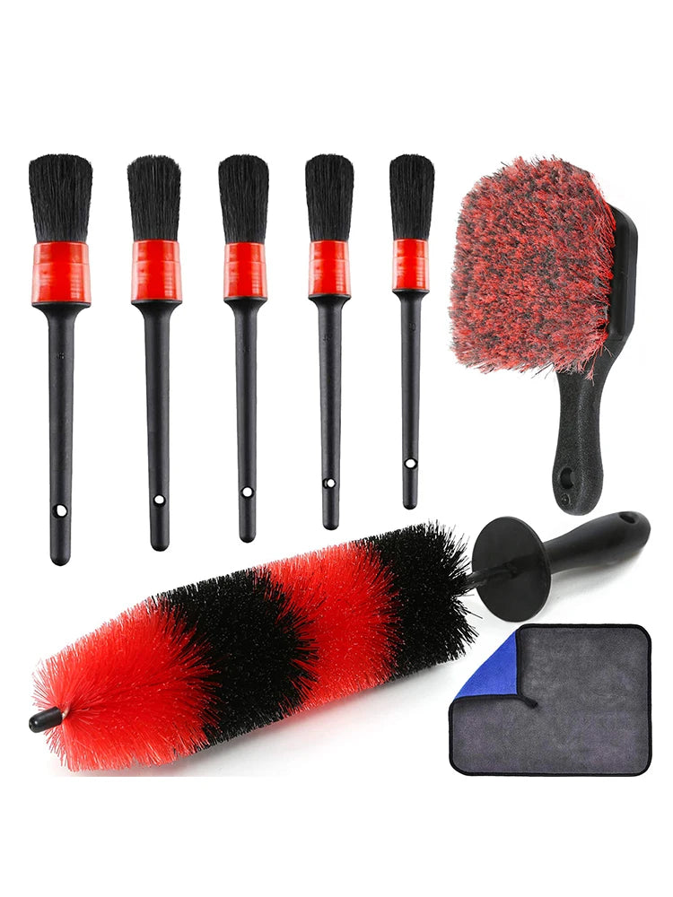 Felgenbürsten Set mit Detailbürsten