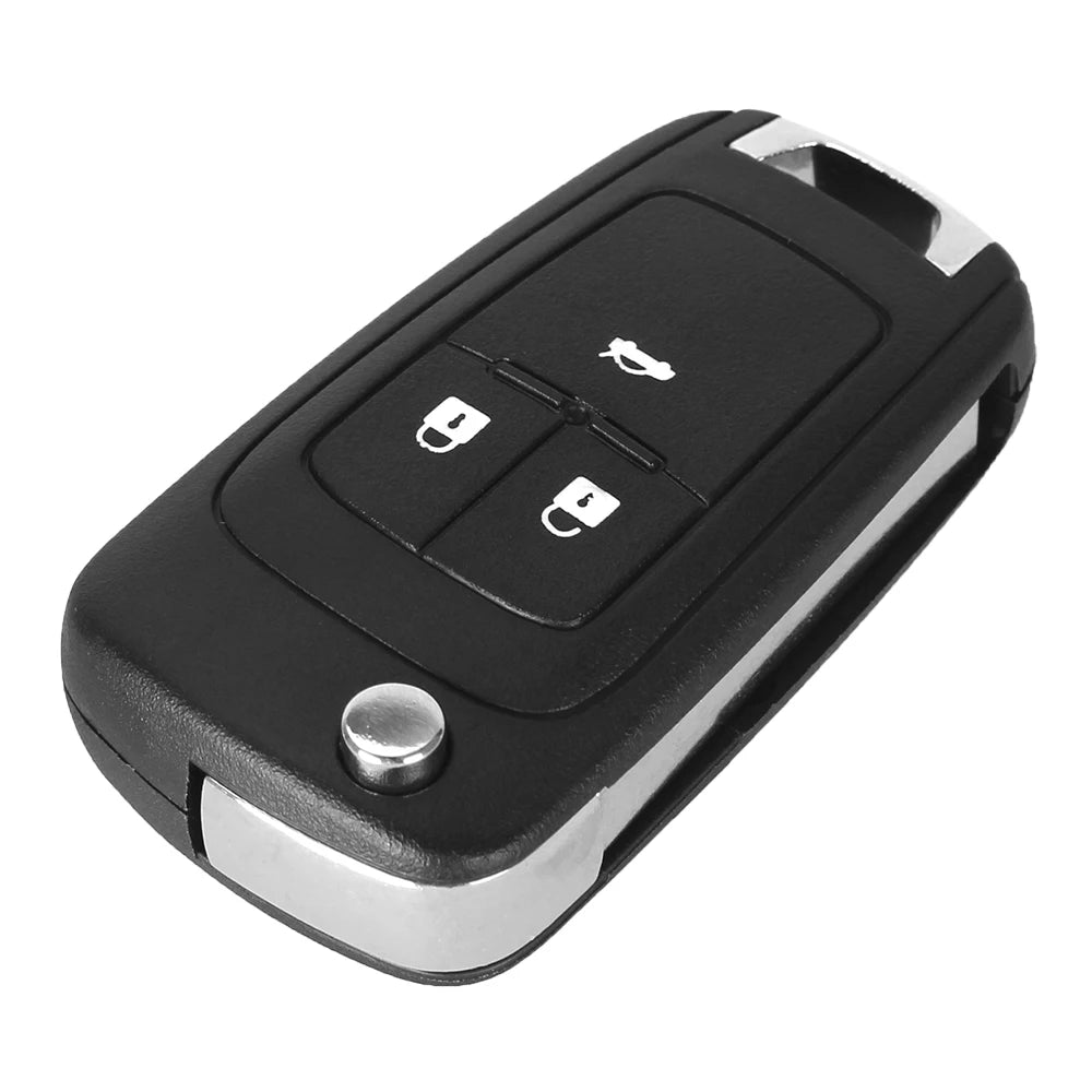 KEYYOU Klappschlüssel Gehäuse für Chevrolet