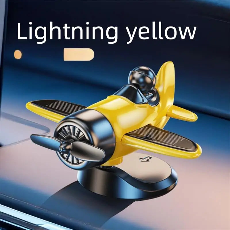 Solarbetriebene Drehende Flugzeug-Dekoration