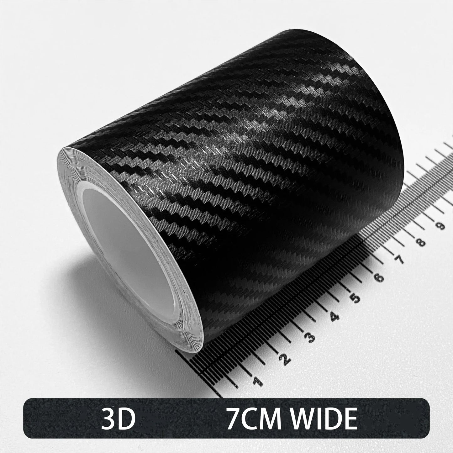 Carbon Fiber Aufkleber 10M
