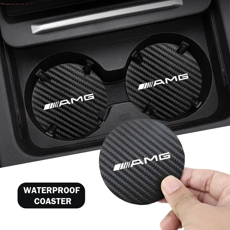 Auto-Innenraum Becherhalter Coaster Set – SwissGlanzGarage Autopflege Schweiz