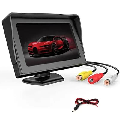 4.3 Zoll Universal Auto Monitor HD Rückfahrbild – SwissGlanzGarage Autopflege Schweiz