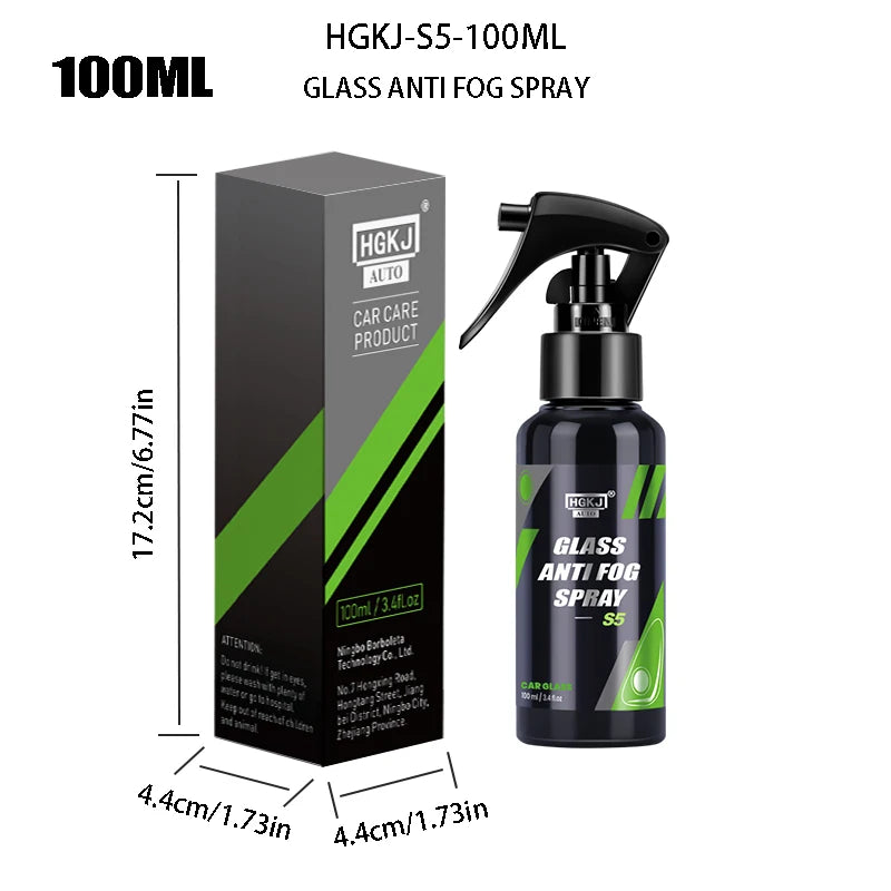 Anti-Beschlag Spray für klare Autoscheiben