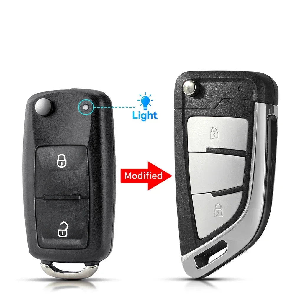 KEYYOU Schlüsselhülle für VW Modelle