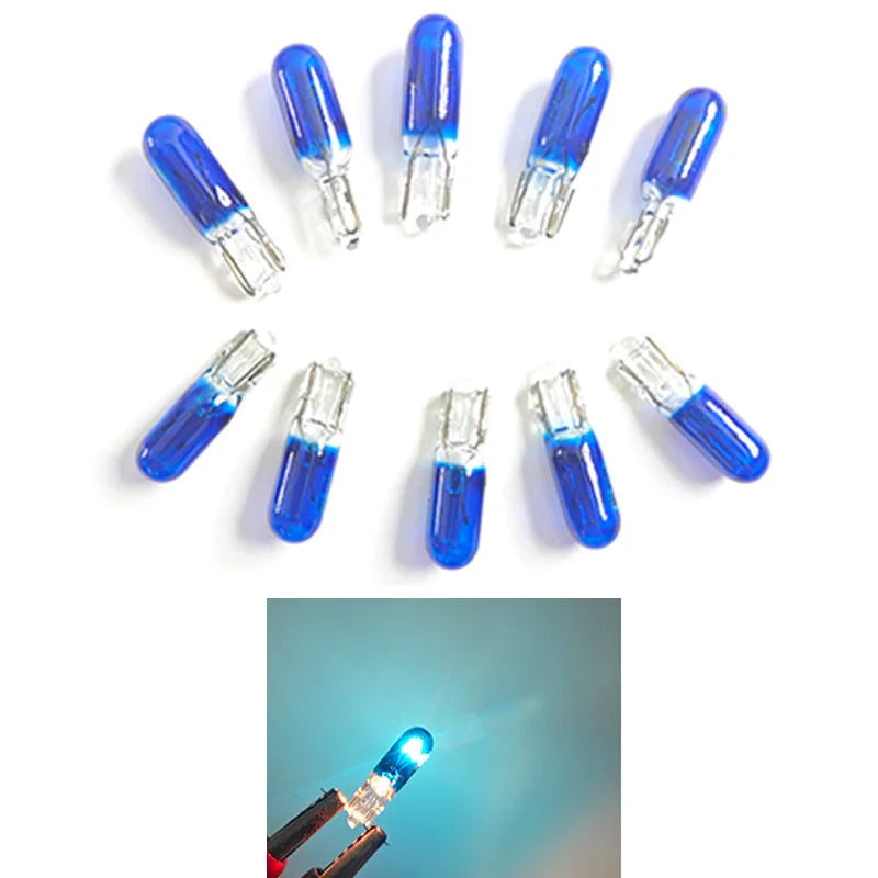 Halogenlampe T5 12V 1,2W W2W für Auto-Innenraum