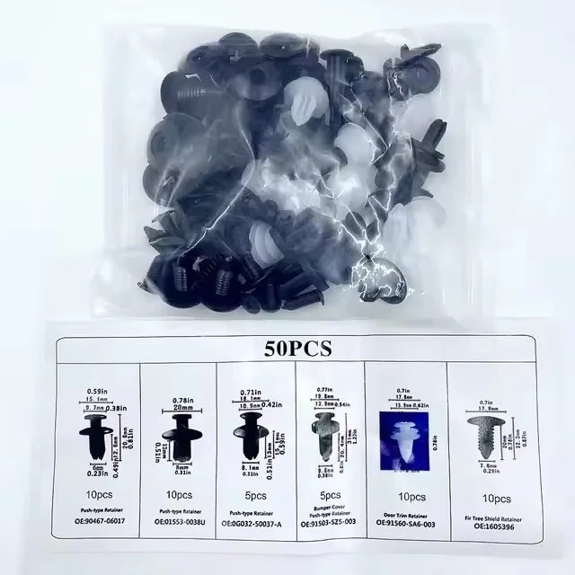 Auto Fastener Clips Set 100 Stück