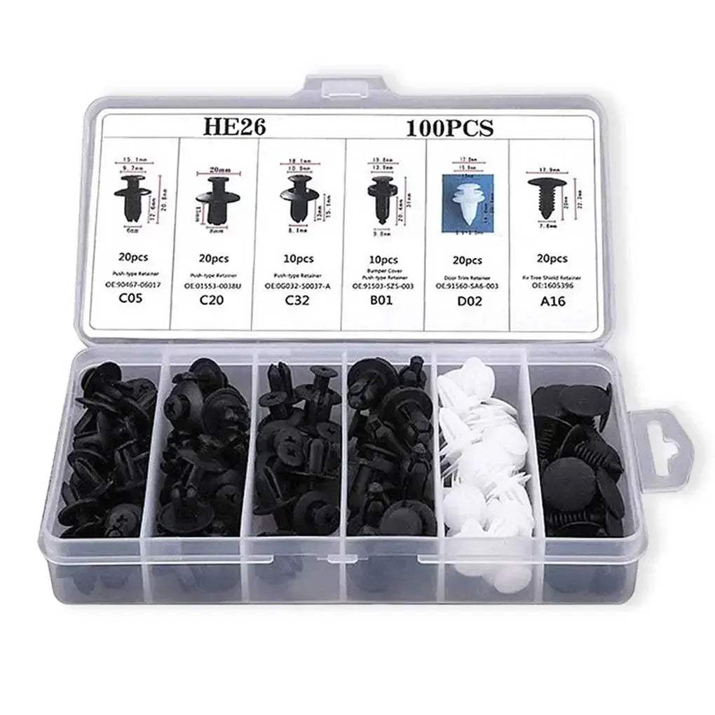 Auto Fastener Clips Set 100 Stück