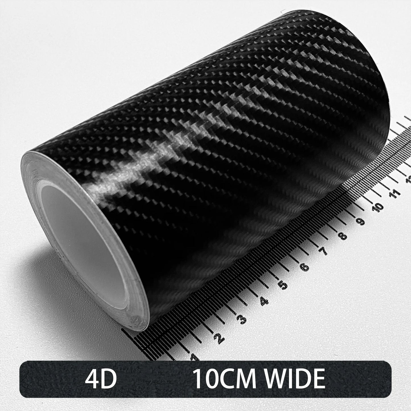 Carbon Fiber Aufkleber 10M