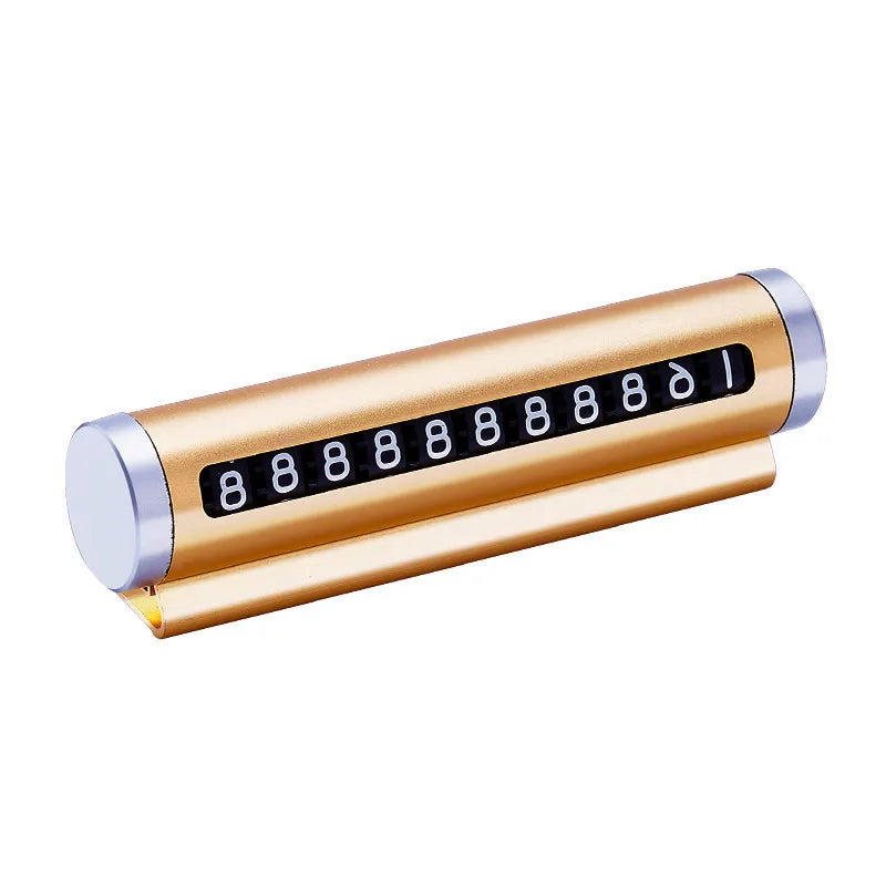 Universelle Parkkarte Aluminium