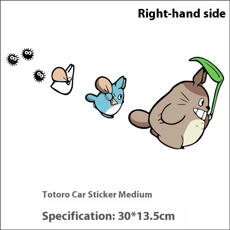 Totoro Auto-Aufkleber Set