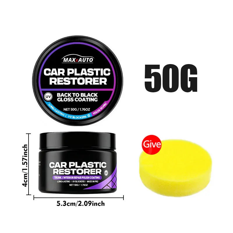 Auto Kunststoff Restorer Glanz Pflegepaste