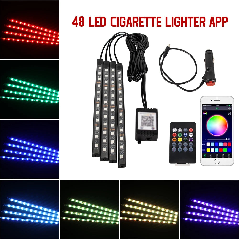 LED Fussraumbeleuchtung Set