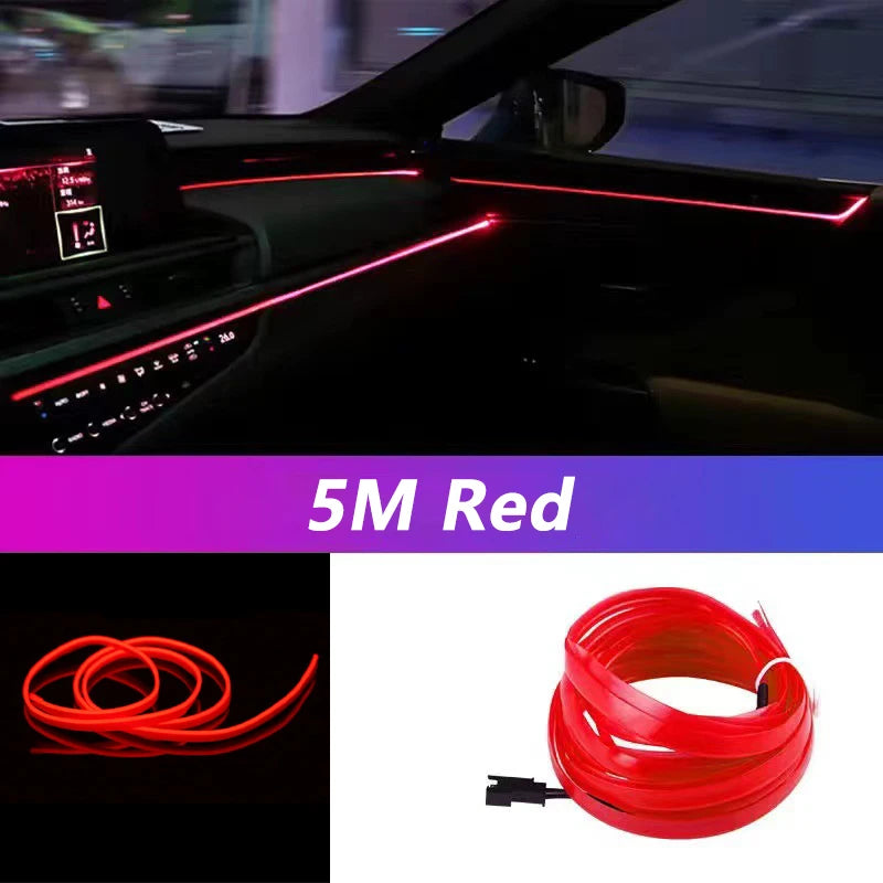 5M LED Streifen Licht Innenraum Auto