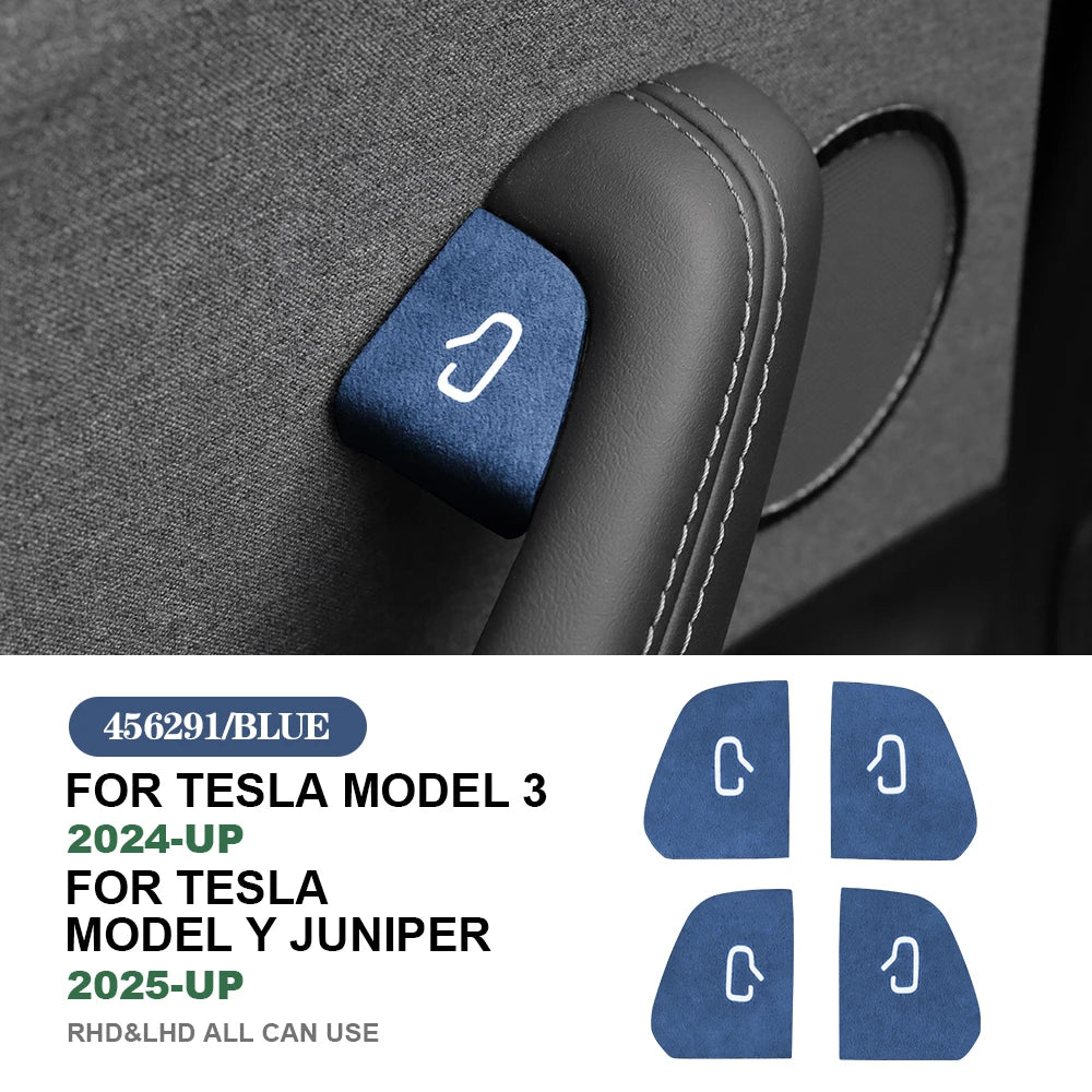 Tesla Model Y 2025 Türschalter Schutzaufkleber
