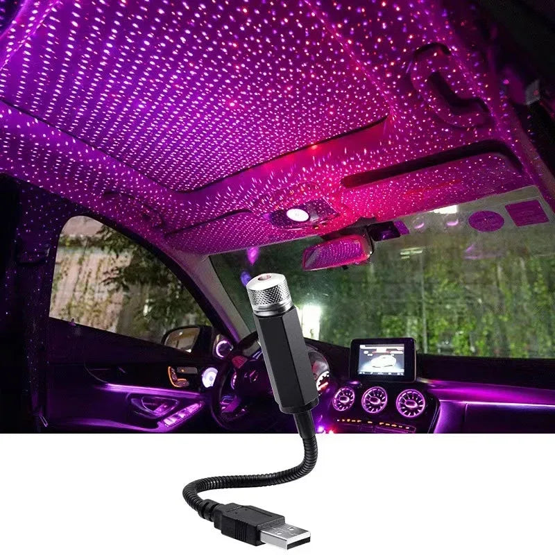 USB LED Auto Sternenhimmel Projektor – SwissGlanzGarage Autopflege Schweiz