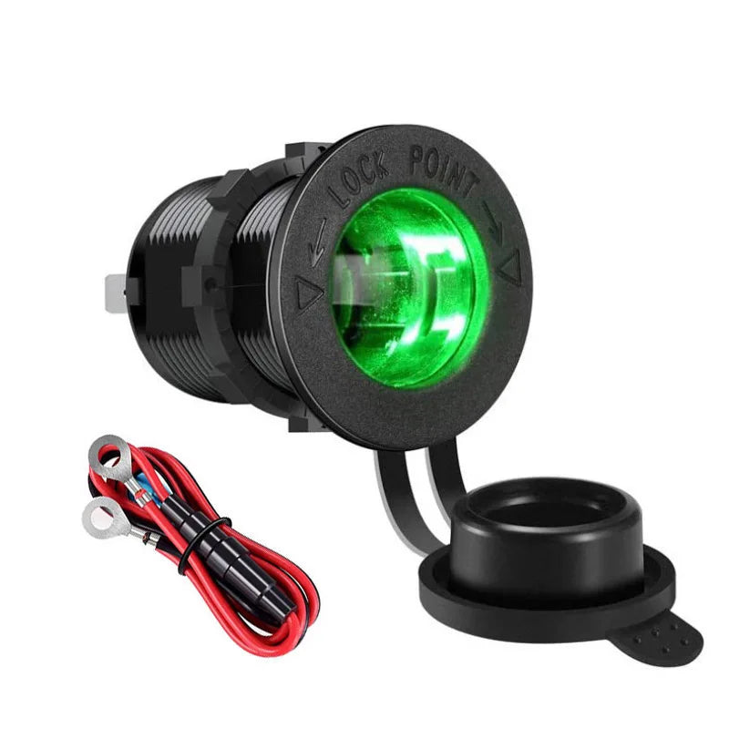 Auto Cigarette Lighter Socket 12V-24V Wasserdicht Plug