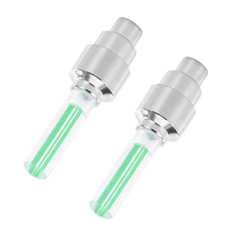 LED Ventilkappen Set für Auto und Fahrrad