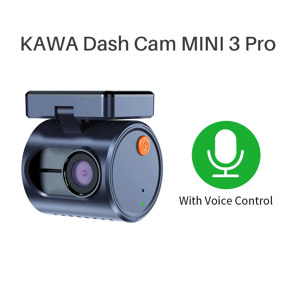 KAWA MINI 3 Pro 2K Dashcam mit Parkfunktion
