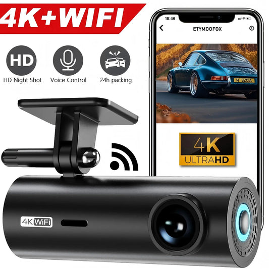 Dashcam 4K WiFi mit 24H Parküberwachung – SwissGlanzGarage Autopflege Schweiz