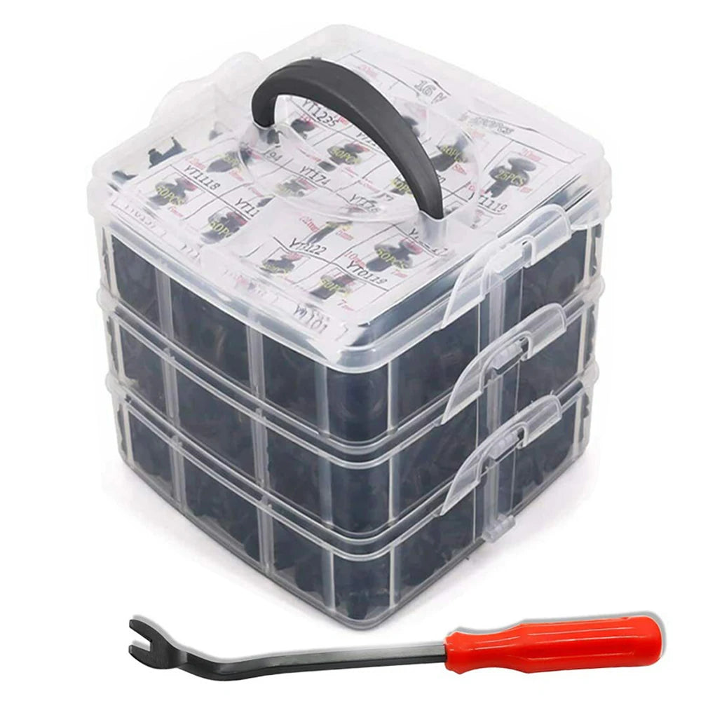 Auto-Plastik-Retainer Clips Set