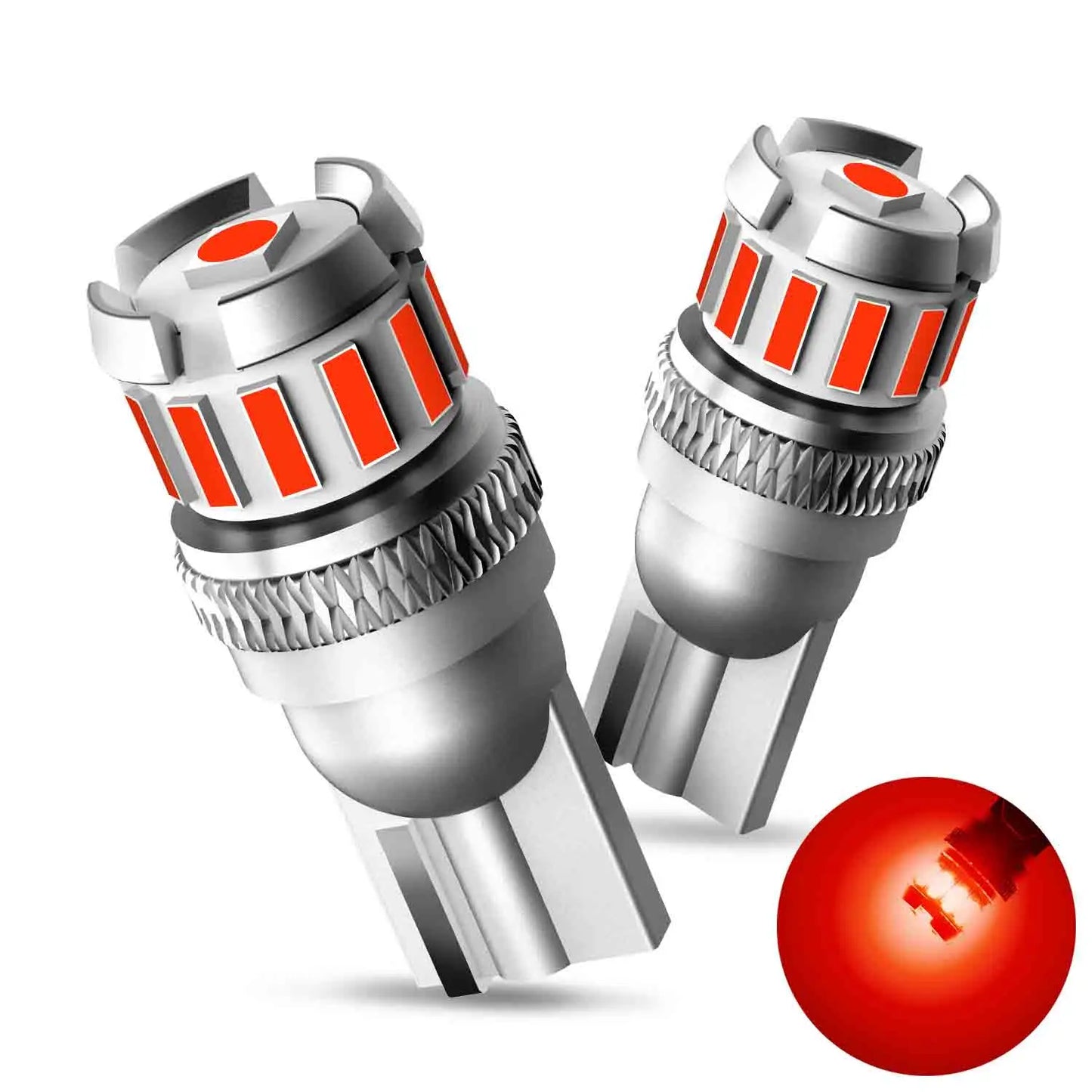 T10 W5W LED Birnen Rot & Gelb
