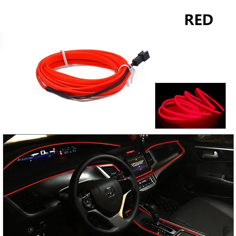 Neon LED Innenraumbeleuchtung Streifen 10m