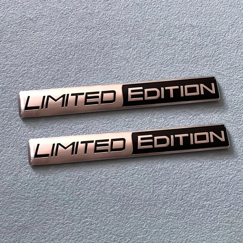 3D Metall Emblem Limited Edition Aufkleber