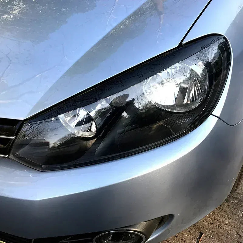 VW Golf 6 MK6 GTI Scheinwerfer Abdeckung Schwarz – SwissGlanzGarage Autopflege Schweiz