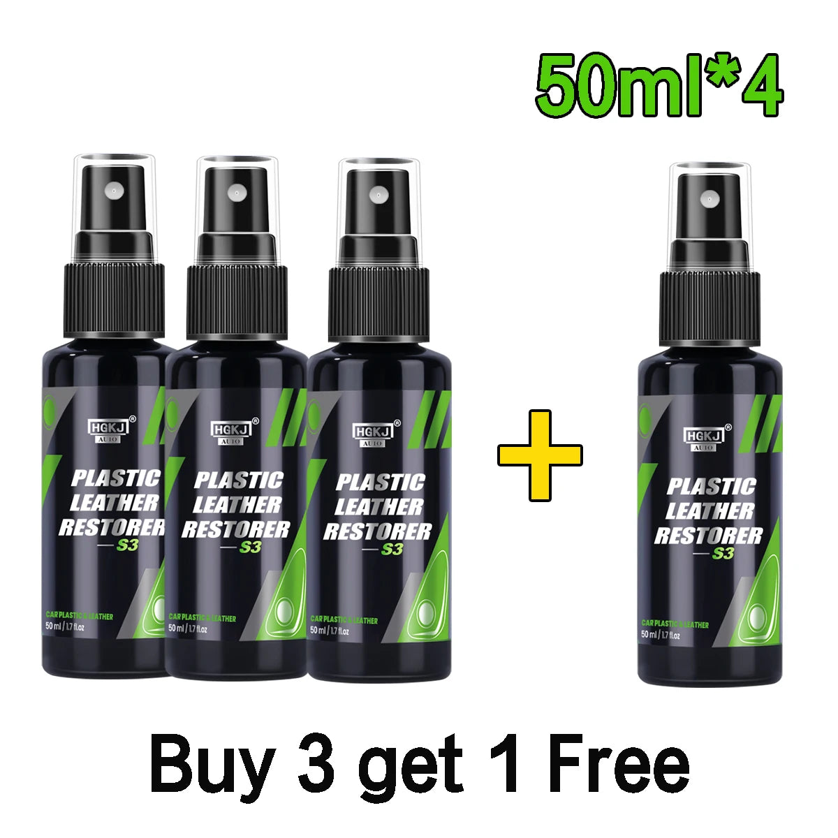 Kunststoff- & Leder-Auffrischer Spray – in Leder-Optik