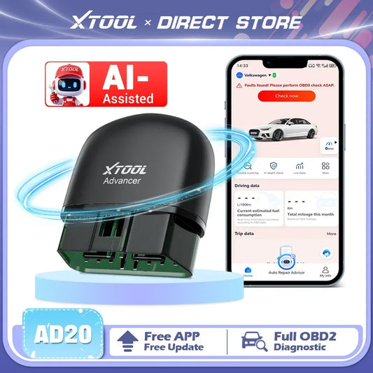 XTOOL Advancer AD20 OBD2 Scanner – SwissGlanzGarage Autopflege Schweiz