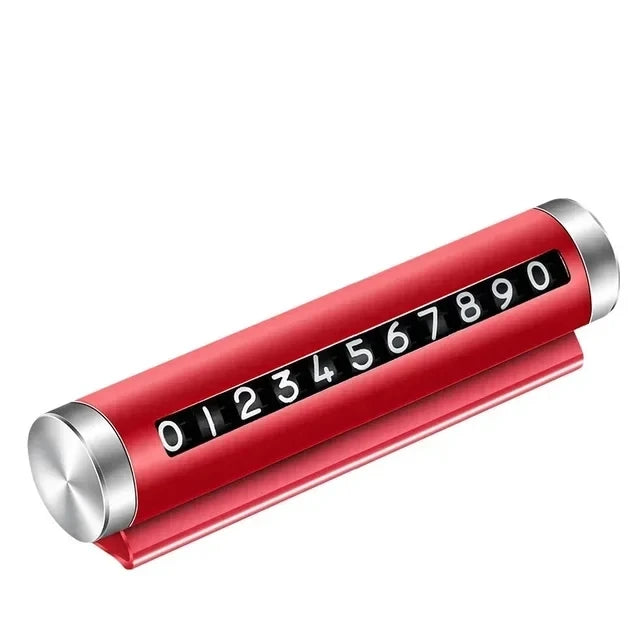 Universelle Parkkarte Aluminium
