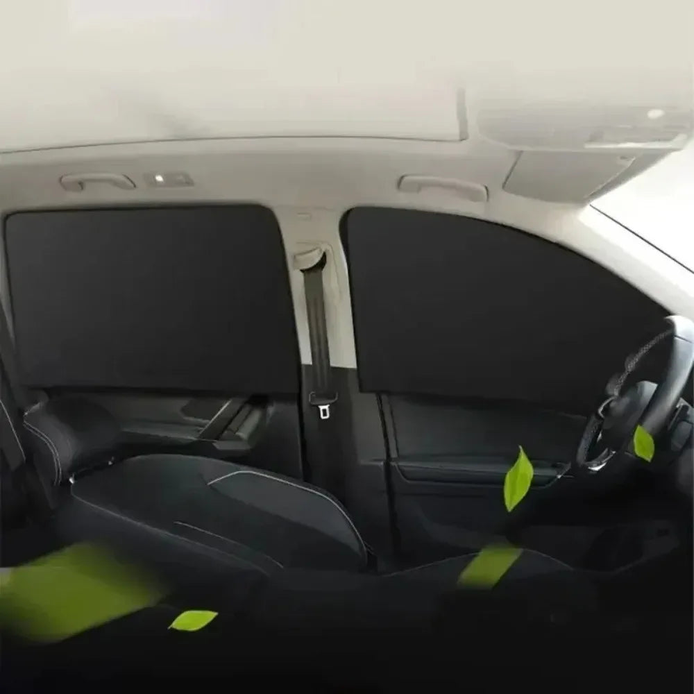 Auto-Sonnenschutz faltbar – Magnetisch – SwissGlanzGarage Autopflege Schweiz