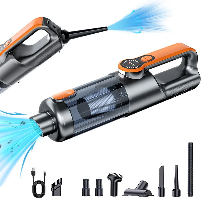 Kabelloser Auto-Staubsauger mit hoher Saugleistung
