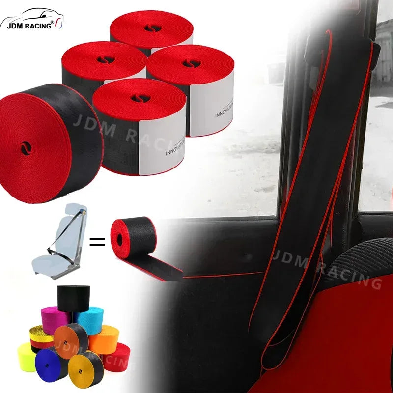 5x Universal Auto-Sicherheitsgurt Gewebe 3.6M – SwissGlanzGarage Autopflege Schweiz
