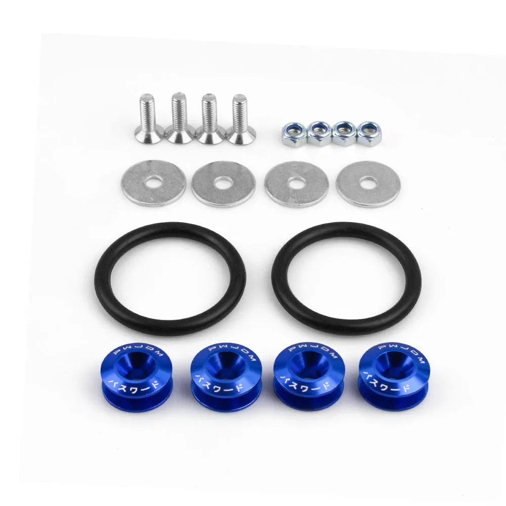 Aluminium JDM Schnellverschluss-Befestigungen Set